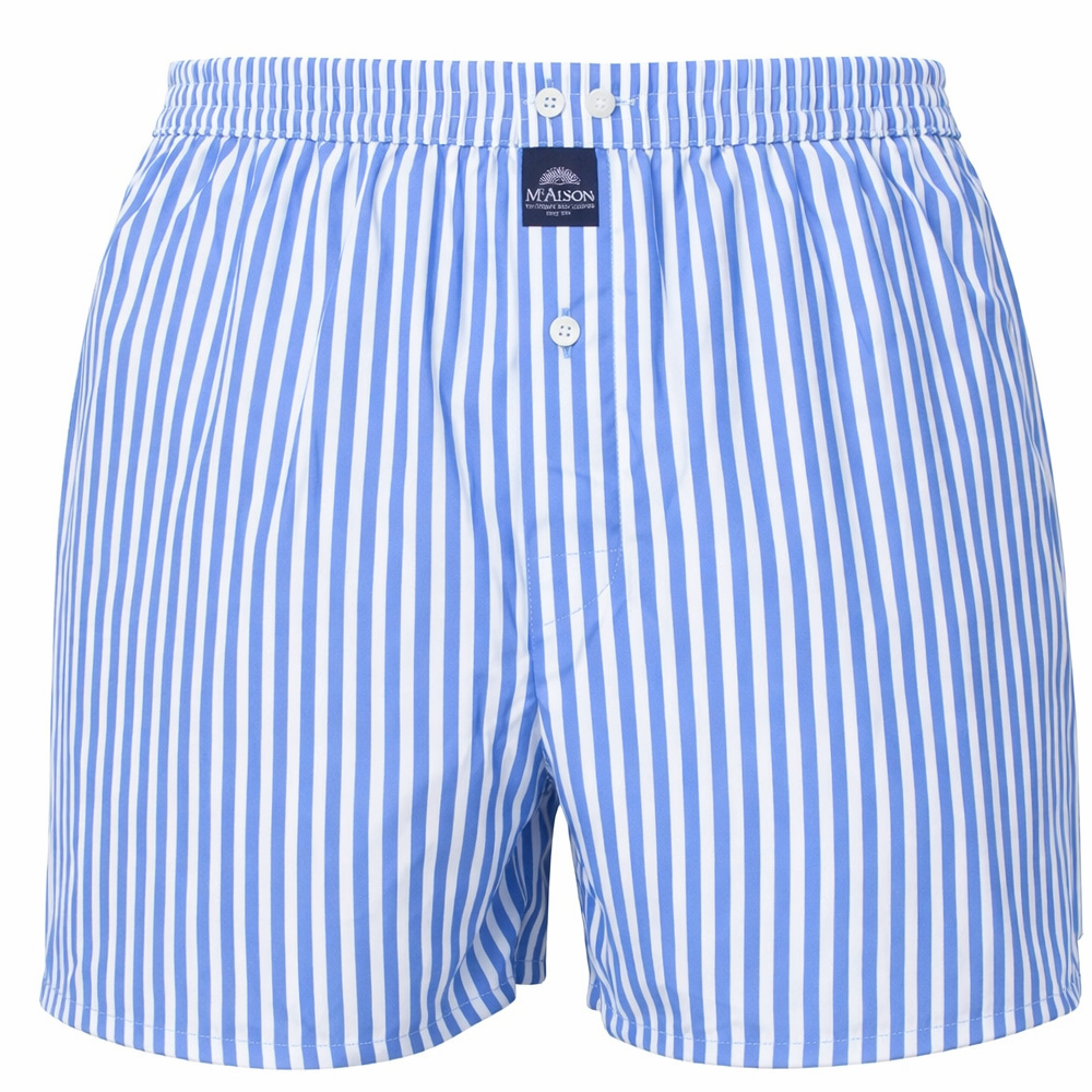 McAlson Boxer Striped baby blue afbeelding